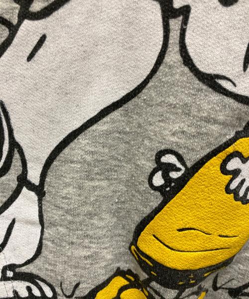 VINTAGE（ヴィンテージ）VINTAGE (ヴィンテージ) 70's 発砲プリント スヌーピースウェット グレー サイズ:Lの古着・服飾アイテム
