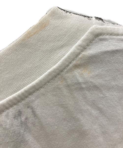 MM6 Maison Margiela（エムエムシックスメゾンマルジェラ）MM6 Maison Margiela (エムエムシックスメゾンマルジェラ) ナンバーロゴTシャツ グレー サイズ:Mの古着・服飾アイテム