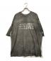 MM6 Maison Margiela（エムエムシックスメゾンマルジェラ）の古着「ナンバーロゴTシャツ」｜グレー