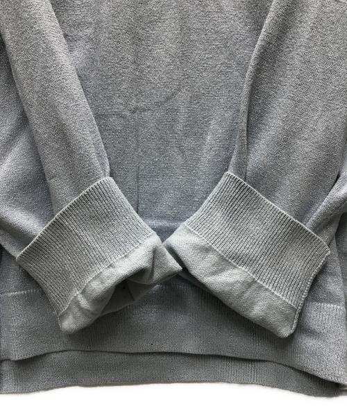 SUPREME（シュプリーム）Supreme (シュプリーム) メタリックセーター ブルー サイズ:Mの古着・服飾アイテム