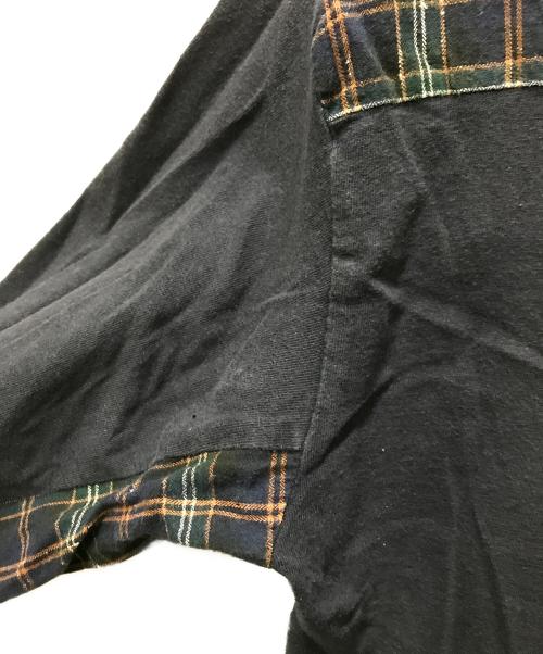 COMME des GARCONS HOMME（コムデギャルソン オム）COMME des GARCONS HOMME (コムデギャルソン オム) 切替カーディガン ネイビー サイズ:Sの古着・服飾アイテム