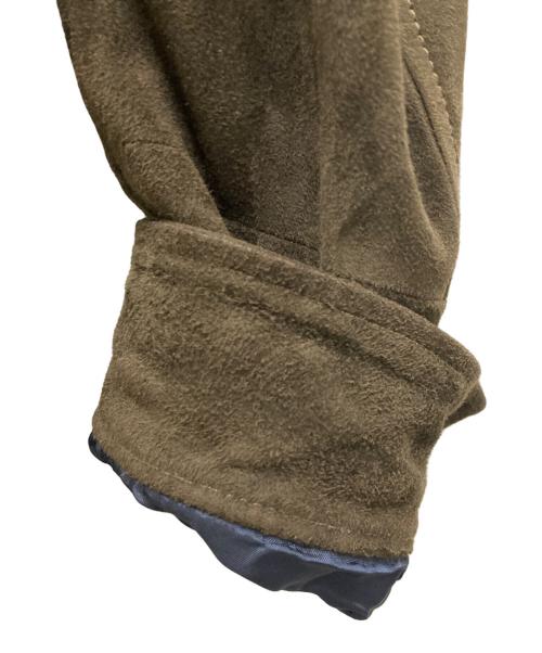 ENRICO MANDELLI（エンリコ・マンデッリ）ENRICO MANDELLI (エンリコ・マンデッリ) Sharon SUEDE SAFARI JACKET カーキ サイズ:48の古着・服飾アイテム