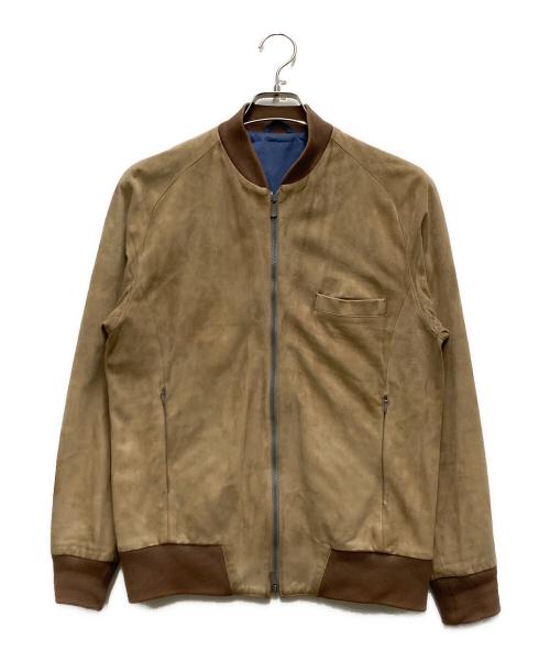 FEDELI（フェデーリ）FEDELI (フェデーリ) スウェードジャケット ブラウン サイズ:44の古着・服飾アイテム