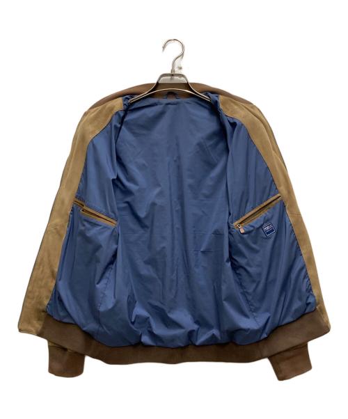 FEDELI（フェデーリ）FEDELI (フェデーリ) スウェードジャケット ブラウン サイズ:44の古着・服飾アイテム