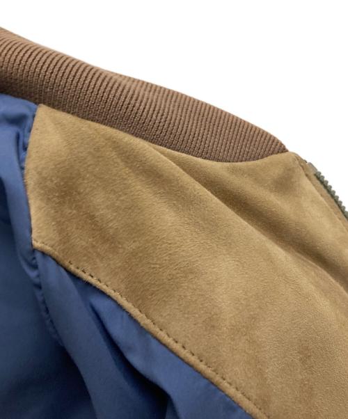 FEDELI（フェデーリ）FEDELI (フェデーリ) スウェードジャケット ブラウン サイズ:44の古着・服飾アイテム