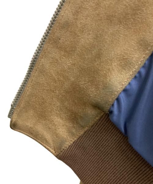 FEDELI（フェデーリ）FEDELI (フェデーリ) スウェードジャケット ブラウン サイズ:44の古着・服飾アイテム