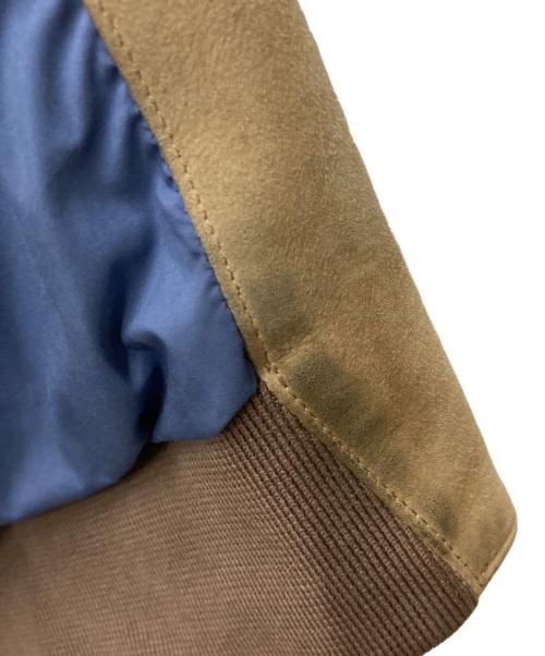 FEDELI（フェデーリ）FEDELI (フェデーリ) スウェードジャケット ブラウン サイズ:44の古着・服飾アイテム