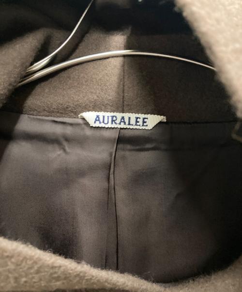 AURALEE（オーラリー）AURALEE (オーラリー) BABY CAMEL FLANNEL P/O PARKA ブラウン サイズ:3の古着・服飾アイテム