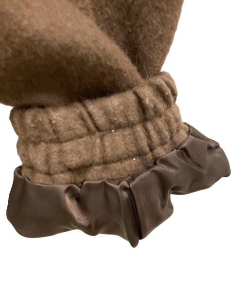 AURALEE（オーラリー）AURALEE (オーラリー) BABY CAMEL FLANNEL P/O PARKA ブラウン サイズ:3の古着・服飾アイテム