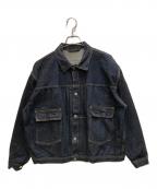KAPTAIN SUNSHINEキャプテンサンシャイン）の古着「22ss Denim Tracker 1P Jacket」｜インディゴ