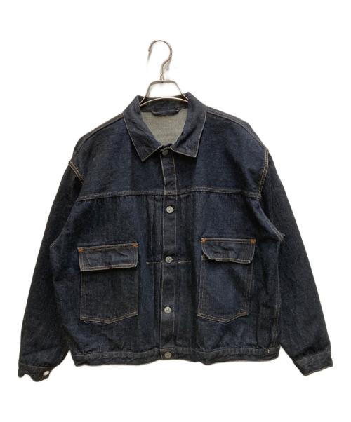 KAPTAIN SUNSHINE（キャプテンサンシャイン）KAPTAIN SUNSHINE (キャプテンサンシャイン) 22ss Denim Tracker 1P Jacket インディゴ サイズ:34の古着・服飾アイテム