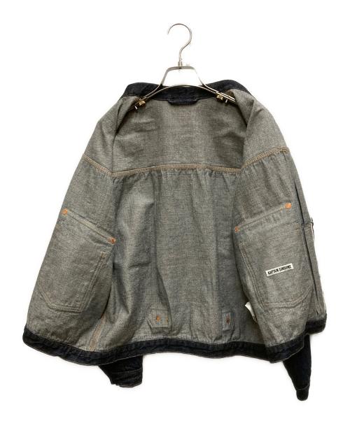 KAPTAIN SUNSHINE（キャプテンサンシャイン）KAPTAIN SUNSHINE (キャプテンサンシャイン) 22ss Denim Tracker 1P Jacket インディゴ サイズ:34の古着・服飾アイテム
