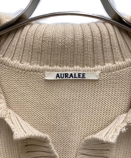 AURALEE（オーラリー）AURALEE (オーラリー) ニット ベージュ サイズ:3の古着・服飾アイテム