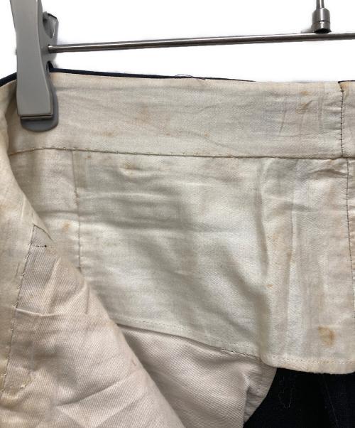 VINTAGE（ヴィンテージ）VINTAGE (ヴィンテージ) 推定50's～60's2タック ウールスラックス ブラック サイズ:W30の古着・服飾アイテム