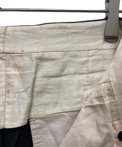 VINTAGE（ヴィンテージ）VINTAGE (ヴィンテージ) 推定50's～60's2タック ウールスラックス ブラック サイズ:W30の古着・服飾アイテム