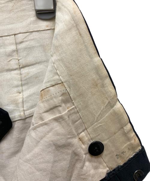 VINTAGE（ヴィンテージ）VINTAGE (ヴィンテージ) 推定50's～60's2タック ウールスラックス ブラック サイズ:W30の古着・服飾アイテム