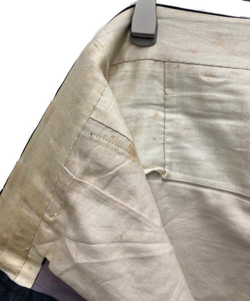 VINTAGE（ヴィンテージ）VINTAGE (ヴィンテージ) 推定50's～60's2タック ウールスラックス ブラック サイズ:W30の古着・服飾アイテム