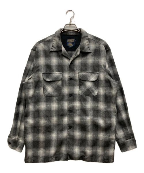 PENDLETON（ペンドルトン）PENDLETON (ペンドルトン) オンブレチェックネルシャツ グレー サイズ:Ⅼの古着・服飾アイテム