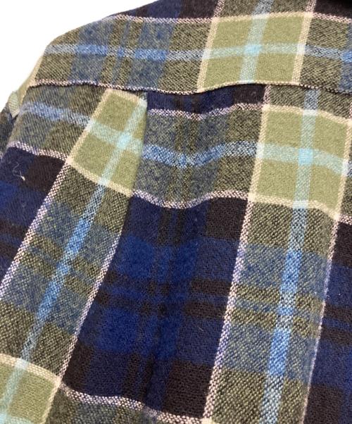 PENDLETON（ペンドルトン）PENDLETON (ペンドルトン) 60's チェックボードシャツ ネイビー×グリーン サイズ:Ⅼの古着・服飾アイテム