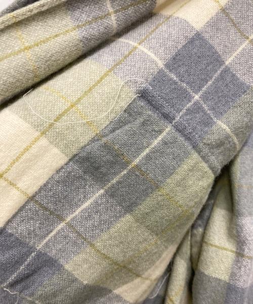 TOWN CRAFT（タウンクラフト）TOWN CRAFT (タウンクラフト) 60's チェックウールボードシャツ グレー×グリーン サイズ:16 1/2の古着・服飾アイテム