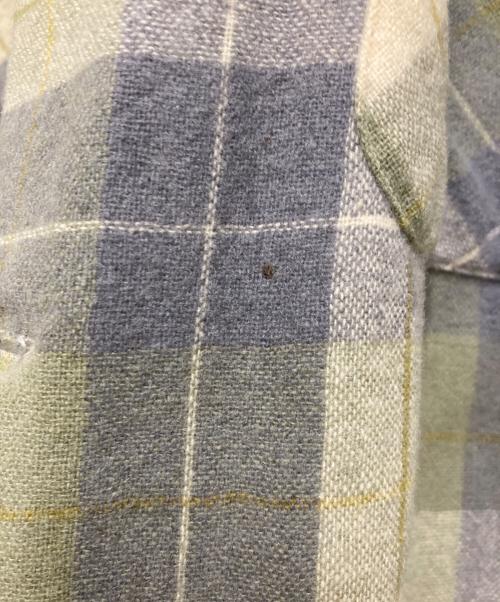 TOWN CRAFT（タウンクラフト）TOWN CRAFT (タウンクラフト) 60's チェックウールボードシャツ グレー×グリーン サイズ:16 1/2の古着・服飾アイテム