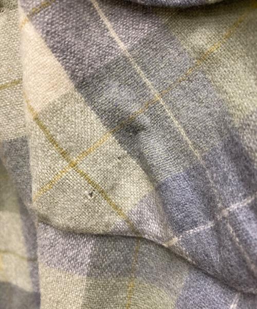 TOWN CRAFT（タウンクラフト）TOWN CRAFT (タウンクラフト) 60's チェックウールボードシャツ グレー×グリーン サイズ:16 1/2の古着・服飾アイテム