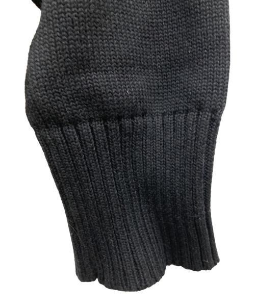 AMI Alexandre Mattiussi（アミアレクサンドルマテュッシ）AMI Alexandre Mattiussi (アミアレクサンドルマテュッシ) ハートロゴクルーネックセーター ブラック サイズ:Ⅿの古着・服飾アイテム