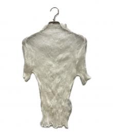 ISSEY MIYAKE（イッセイミヤケ）の古着「プリーツカットソー」｜ホワイト