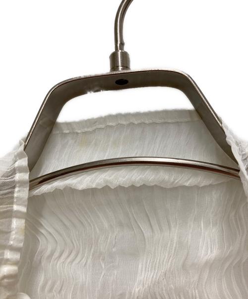 ISSEY MIYAKE（イッセイミヤケ）ISSEY MIYAKE (イッセイミヤケ) プリーツカットソー ホワイト サイズ:Mの古着・服飾アイテム