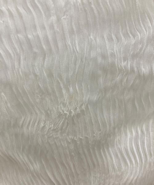 ISSEY MIYAKE（イッセイミヤケ）ISSEY MIYAKE (イッセイミヤケ) プリーツカットソー ホワイト サイズ:Mの古着・服飾アイテム