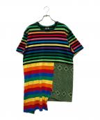 COMME des GARCONS HOMME PLUSコムデギャルソンオムプリュス）の古着「20AW パッチワークTシャツ」｜マルチカラー