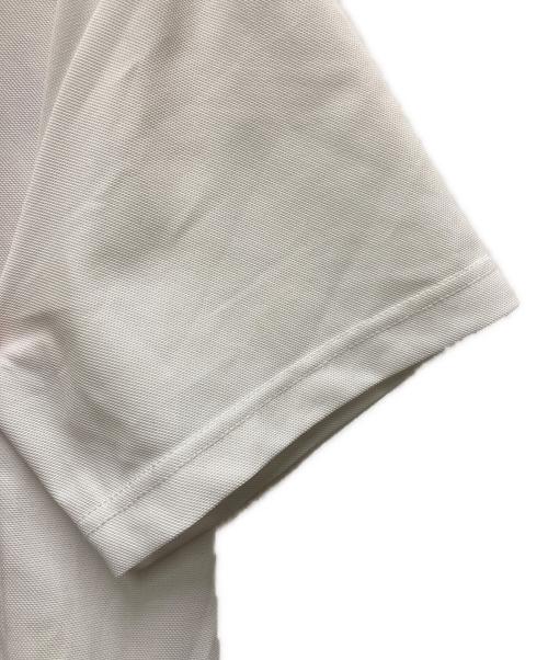 COMME des GARCONS HOMME PLUS（コムデギャルソンオムプリュス）COMME des GARCONS HOMME PLUS (コムデギャルソンオムプリュス) バックプリント メッシュ 半袖Tシャツ ホワイト サイズ:Lの古着・服飾アイテム