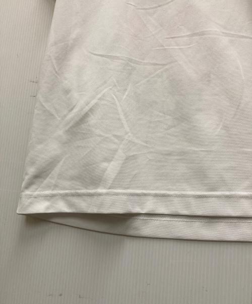 COMME des GARCONS HOMME PLUS（コムデギャルソンオムプリュス）COMME des GARCONS HOMME PLUS (コムデギャルソンオムプリュス) バックプリント メッシュ 半袖Tシャツ ホワイト サイズ:Lの古着・服飾アイテム