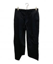 COMME des GARCONS HOMME PLUS（コムデギャルソンオムプリュス）の古着「クロップドパンツ」｜ブラック