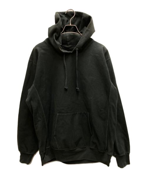 AURALEE（オーラリー）AURALEE (オーラリー) SUPER MILLED SWEAT P/O PARKA ブラック サイズ:5の古着・服飾アイテム