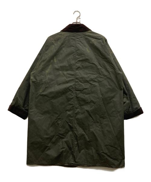 Barbour（バブアー）Barbour (バブアー) KAPTAIN SUNSHINE (キャプテンサンシャイン) コラボオイルドコート カーキ サイズ:38の古着・服飾アイテム