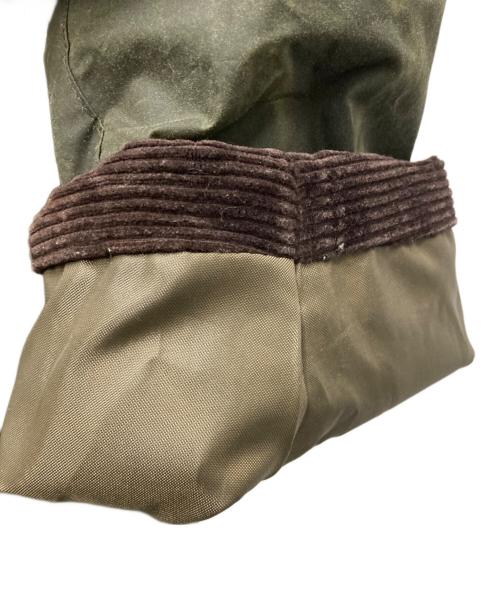 Barbour（バブアー）Barbour (バブアー) KAPTAIN SUNSHINE (キャプテンサンシャイン) コラボオイルドコート カーキ サイズ:38の古着・服飾アイテム