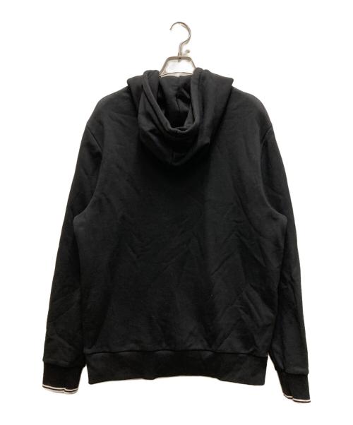 FRED PERRY（フレッドペリー）FRED PERRY (フレッドペリー) Tipped Hooded Sweatshirt ブラック サイズ:Lの古着・服飾アイテム