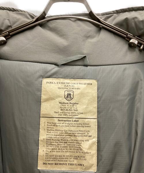 US ARMY（ユーエスアーミー）US ARMY (ユーエスアーミー) ECWCS Level7/モンスターパーカー グレー サイズ:Ⅿの古着・服飾アイテム