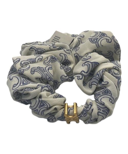 CELINE（セリーヌ）CELINE (セリーヌ) トリオン フシルクシュシュ ホワイトの古着・服飾アイテム