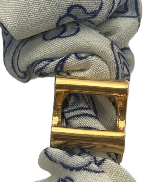 CELINE（セリーヌ）CELINE (セリーヌ) トリオン フシルクシュシュ ホワイトの古着・服飾アイテム