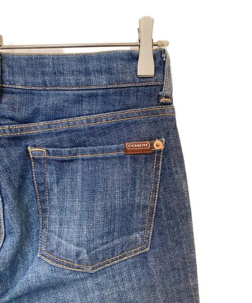 COACH（コーチ）COACH (コーチ) デニムパンツ ブルー サイズ:25の古着・服飾アイテム
