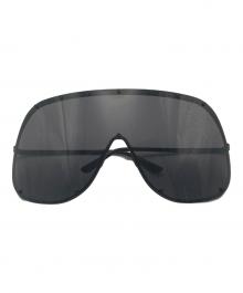 RICK OWENS（リックオウエンス）の古着「MASK SHIELD　サングラス」｜ブラック