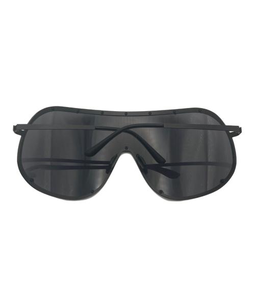 RICK OWENS（リックオウエンス）RICK OWENS (リックオウエンス) MASK SHIELD　サングラス ブラックの古着・服飾アイテム