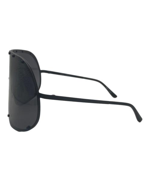 RICK OWENS（リックオウエンス）RICK OWENS (リックオウエンス) MASK SHIELD　サングラス ブラックの古着・服飾アイテム