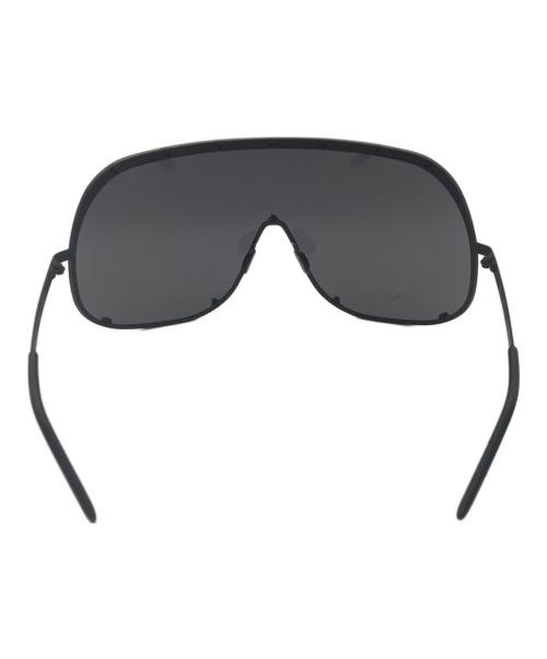 RICK OWENS（リックオウエンス）RICK OWENS (リックオウエンス) MASK SHIELD　サングラス ブラックの古着・服飾アイテム