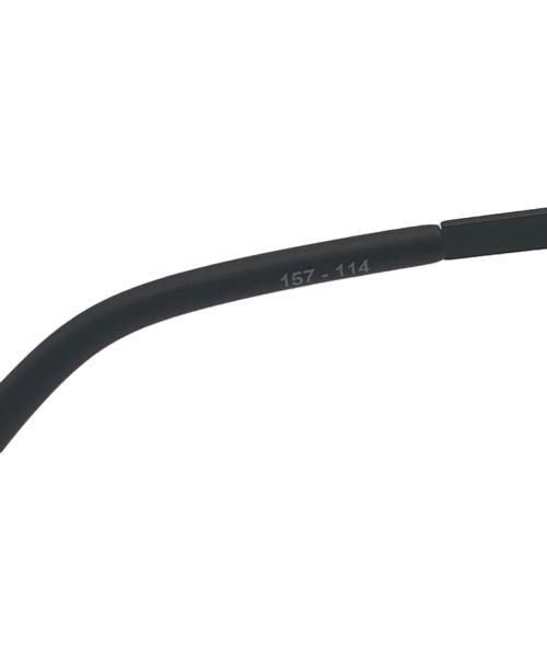 RICK OWENS（リックオウエンス）RICK OWENS (リックオウエンス) MASK SHIELD　サングラス ブラックの古着・服飾アイテム