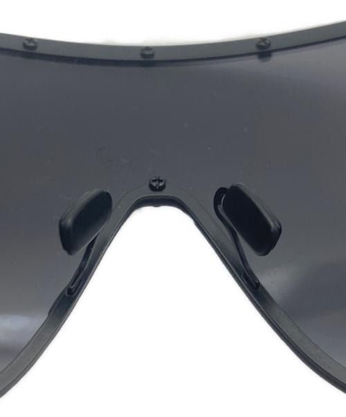 RICK OWENS（リックオウエンス）RICK OWENS (リックオウエンス) MASK SHIELD　サングラス ブラックの古着・服飾アイテム