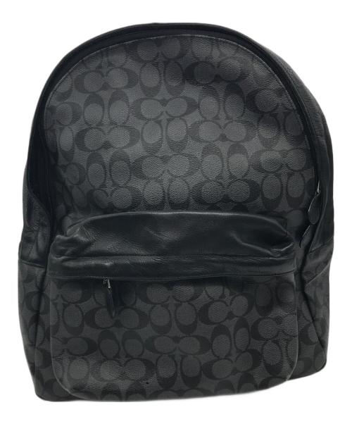 COACH（コーチ）COACH (コーチ) シグネイチャーバックパック ブラックの古着・服飾アイテム