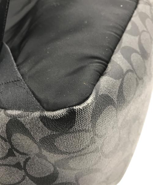 COACH（コーチ）COACH (コーチ) シグネイチャーバックパック ブラックの古着・服飾アイテム